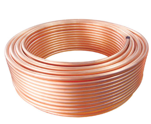 ASTM B280 C10200 1/4'' 3/8'' 1/2'' 3/4'' Seamless Nickel Copper Round Pipe Pancake Coil 15 Meters For Air Conditioner